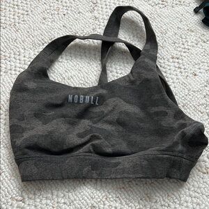 NOBULL Women's Camo Sports Bra - Black